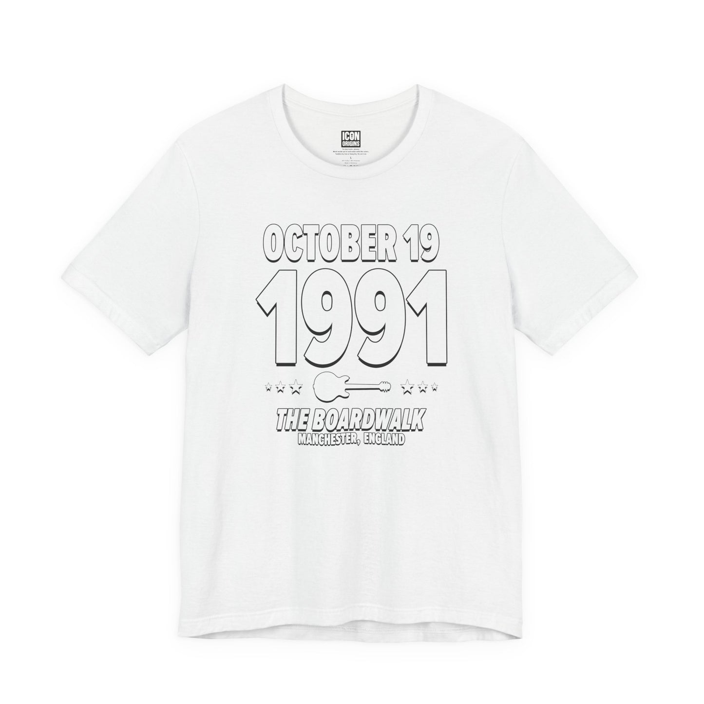 Mancunian Brothers – 1991 – Origin Tee (Black & White)