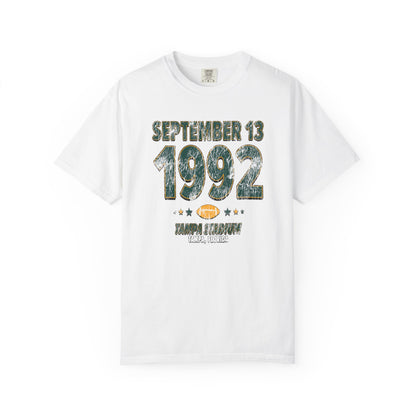 Green Bay Football – September 13, 1992 – Comfort Colors (Black & White)