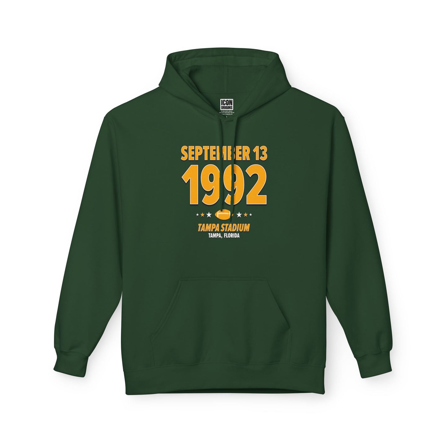 Green Bay Football – September 13, 1992 – Hoodie