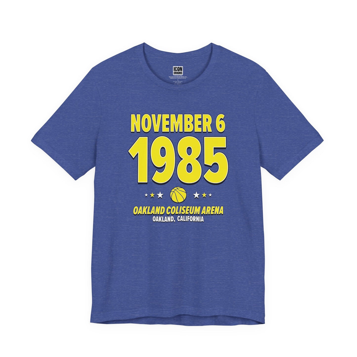 Golden State Basketball – November 6, 1985 – Origin Tee