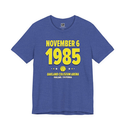 Golden State Basketball – November 6, 1985 – Origin Tee