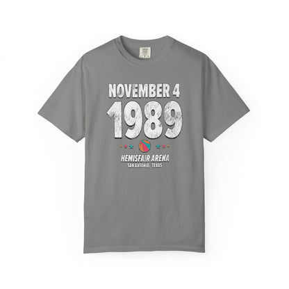 San Antonio Basketball – November 4, 1989 – Comfort Colors