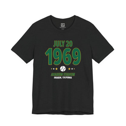 Oakland Baseball – July 20, 1969 – Origin Tee (Black & White)