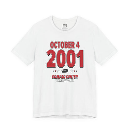 Detroit Hockey – October 4, 2001 – Origin Tee (Black & White)