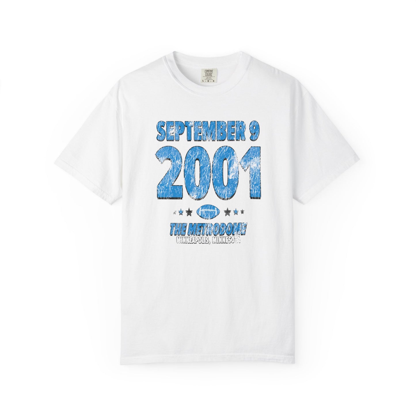 Carolina Football – September 9, 2001 – Comfort Colors (Black & White)