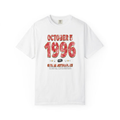 Calgary Hockey – October 5, 1996 – Comfort Colors (Black & White)