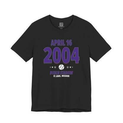 Colorado Baseball – April 16, 2004 – Origin Tee (Black & White)
