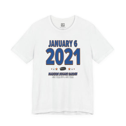 New York Hockey – January 6, 2021 – Origin Tee (Black & White)