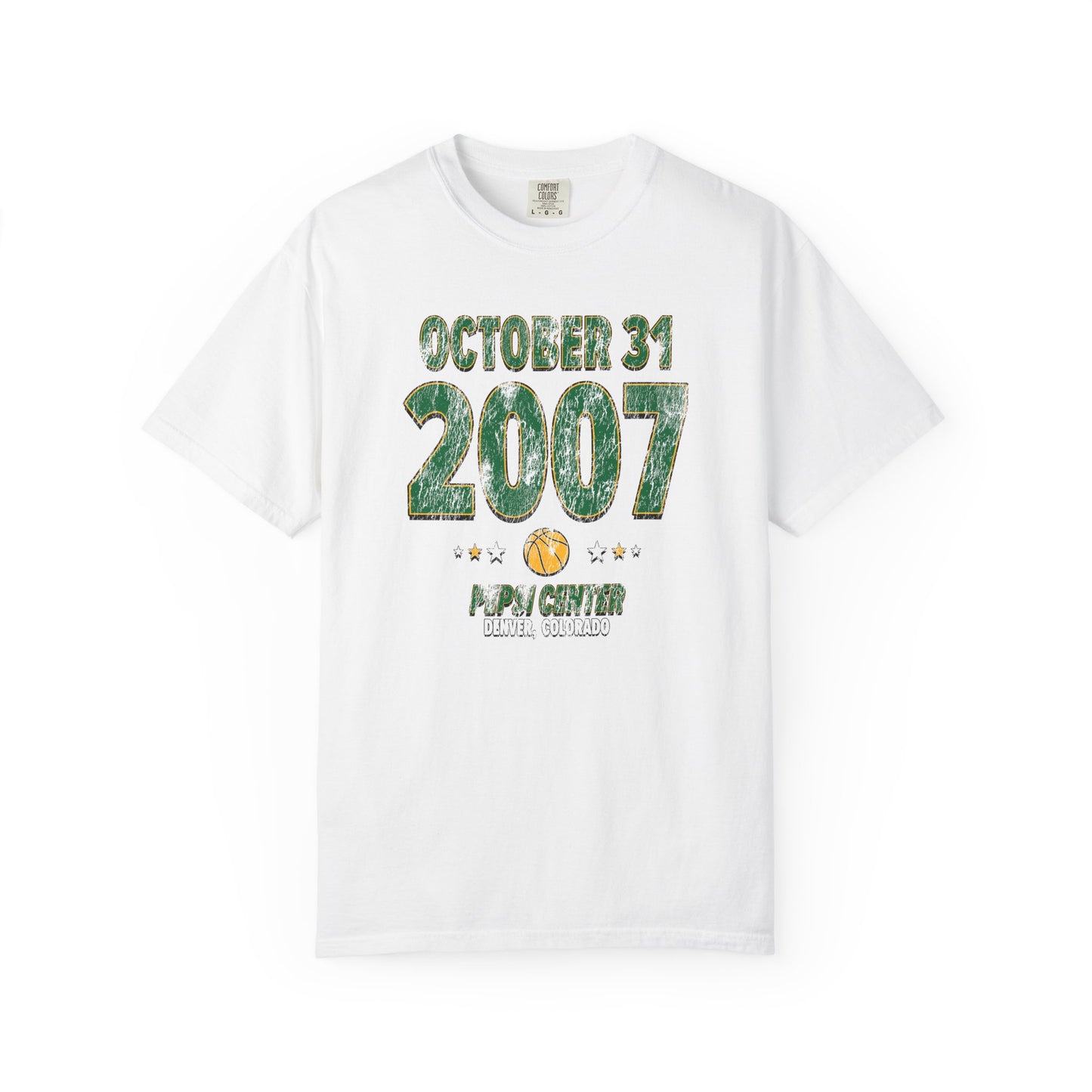 Seattle Basketball – October 31, 2007 – Comfort Colors (Black & White)