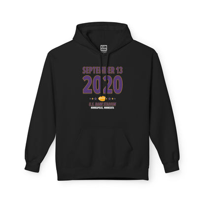 Minnesota Football – September 13, 2020 – Hoodie (Black & White)