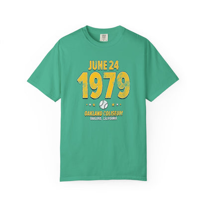 Oakland Baseball – June 24, 1979 – Comfort Colors