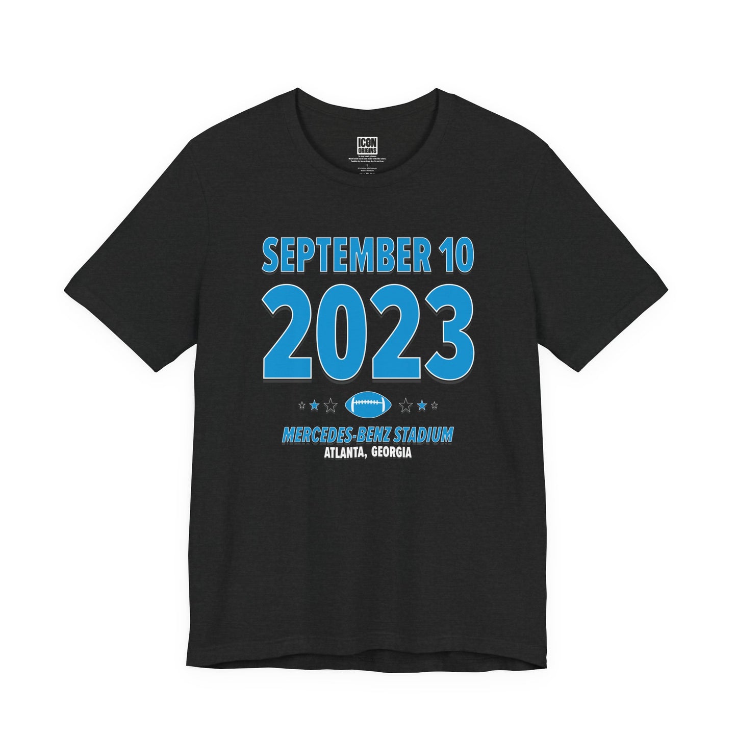 Carolina Football – September 10, 2023 – Origin Tee (Black & White)
