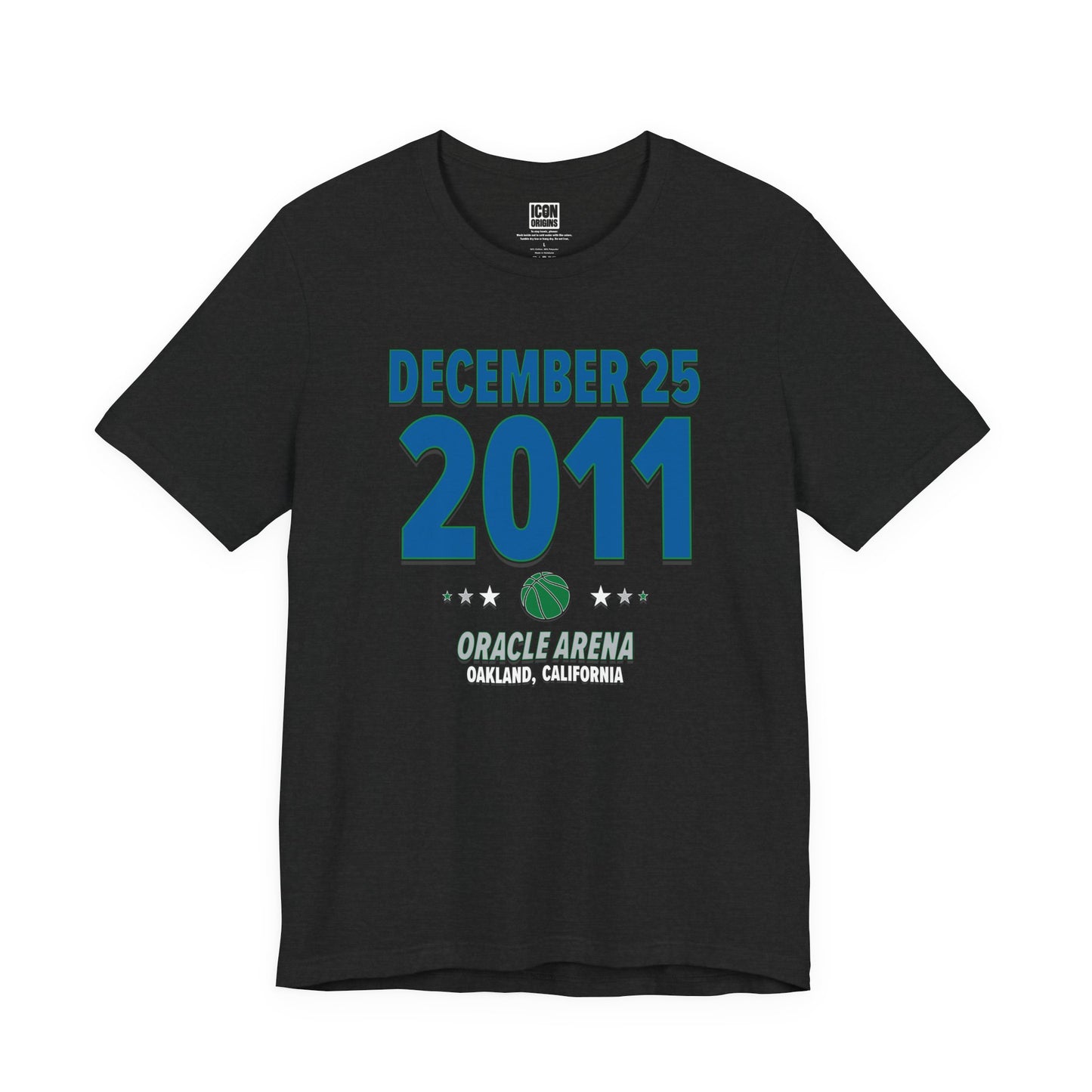 Dallas Basketball – December 25, 2011 – Origin Tee (Black & White)