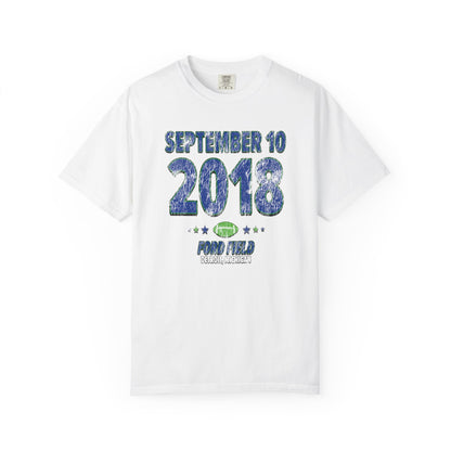 Seattle Football – September 10, 2018 – Comfort Colors (Black & White)