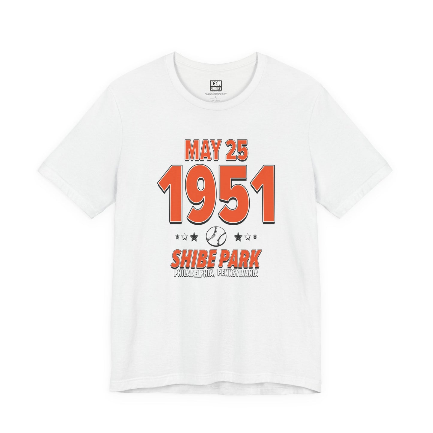 San Francisco Baseball – May 25, 1951 – Origin Tee (Black & White)