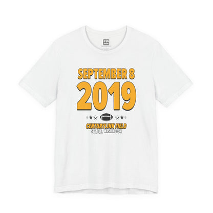 Pittsburgh Football – September 8, 2019 – Origin Tee (Black & White)
