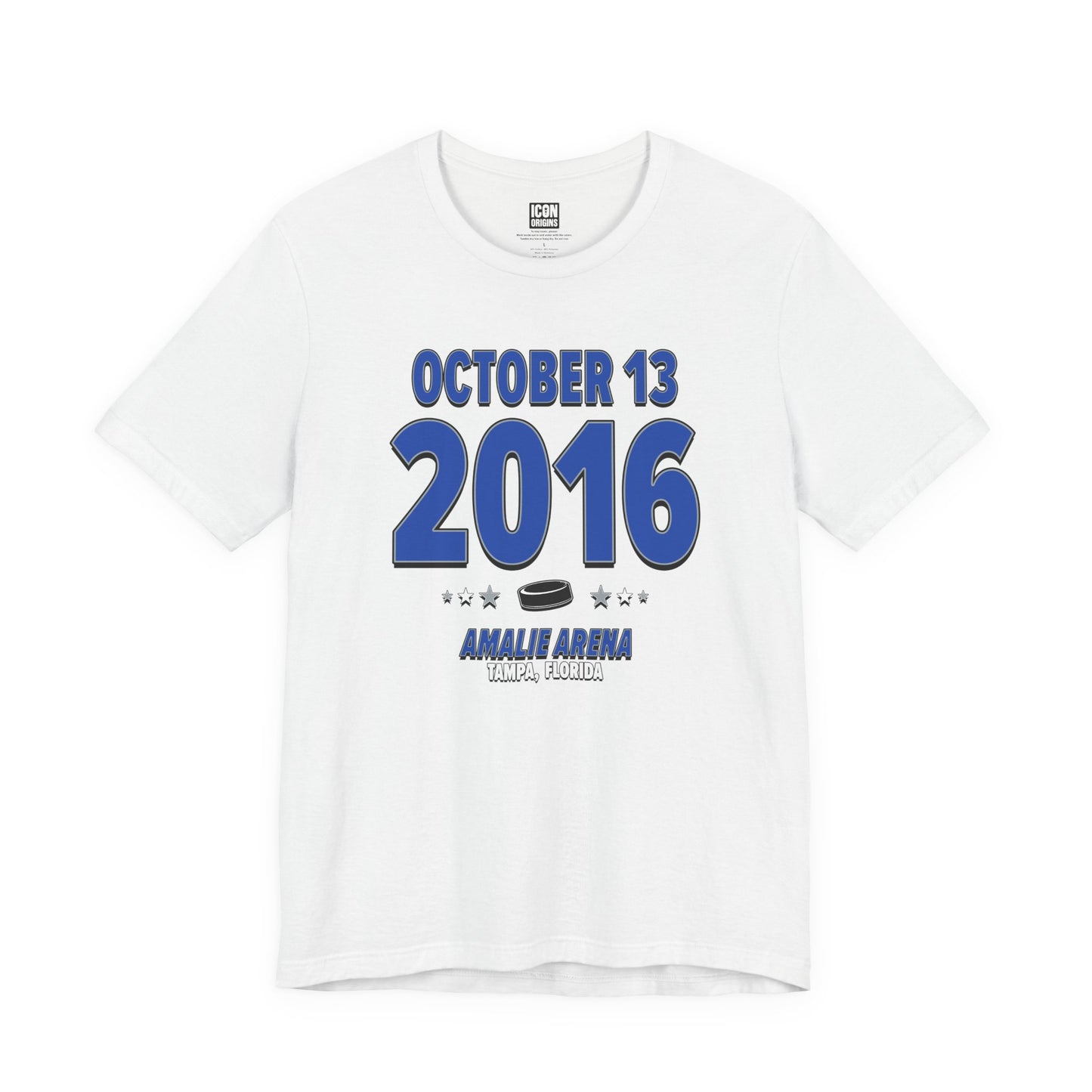 Tampa Bay Hockey – October 13, 2016 – Origin Tee (Black & White)