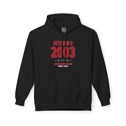 Carolina Hockey – October 9, 2003 – Hoodie (Black & White)