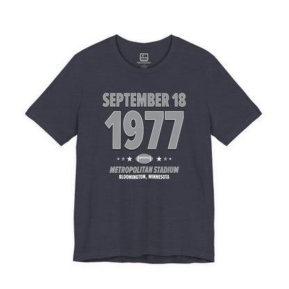 Dallas Football – September 18, 1977 – Origin Tee