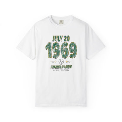 Oakland Baseball – July 20, 1969 – Comfort Colors (Black & White)