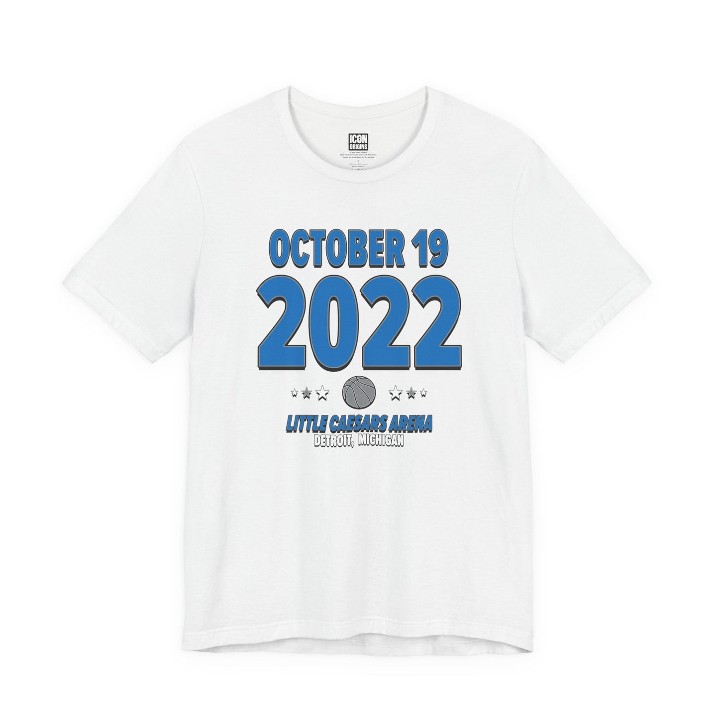 Orlando Basketball – October 19, 2022 – Origin Tee (Black & White)