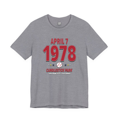St. Louis Baseball – April 7, 1978 – Origin Tee