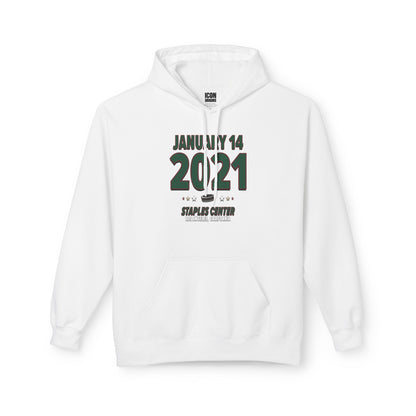 Minnesota Hockey – January 14, 2021 – Hoodie (Black & White)