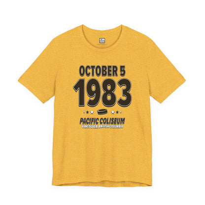 Boston Hockey – October 5, 1983 – Origin Tee