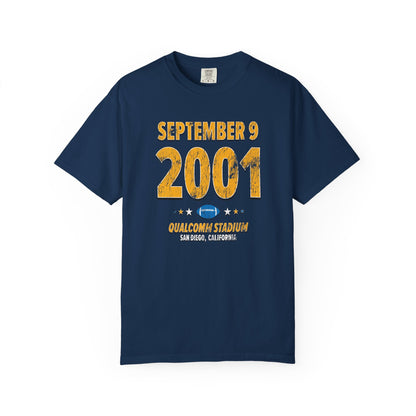 San Diego Football – September 9, 2001 – Comfort Colors