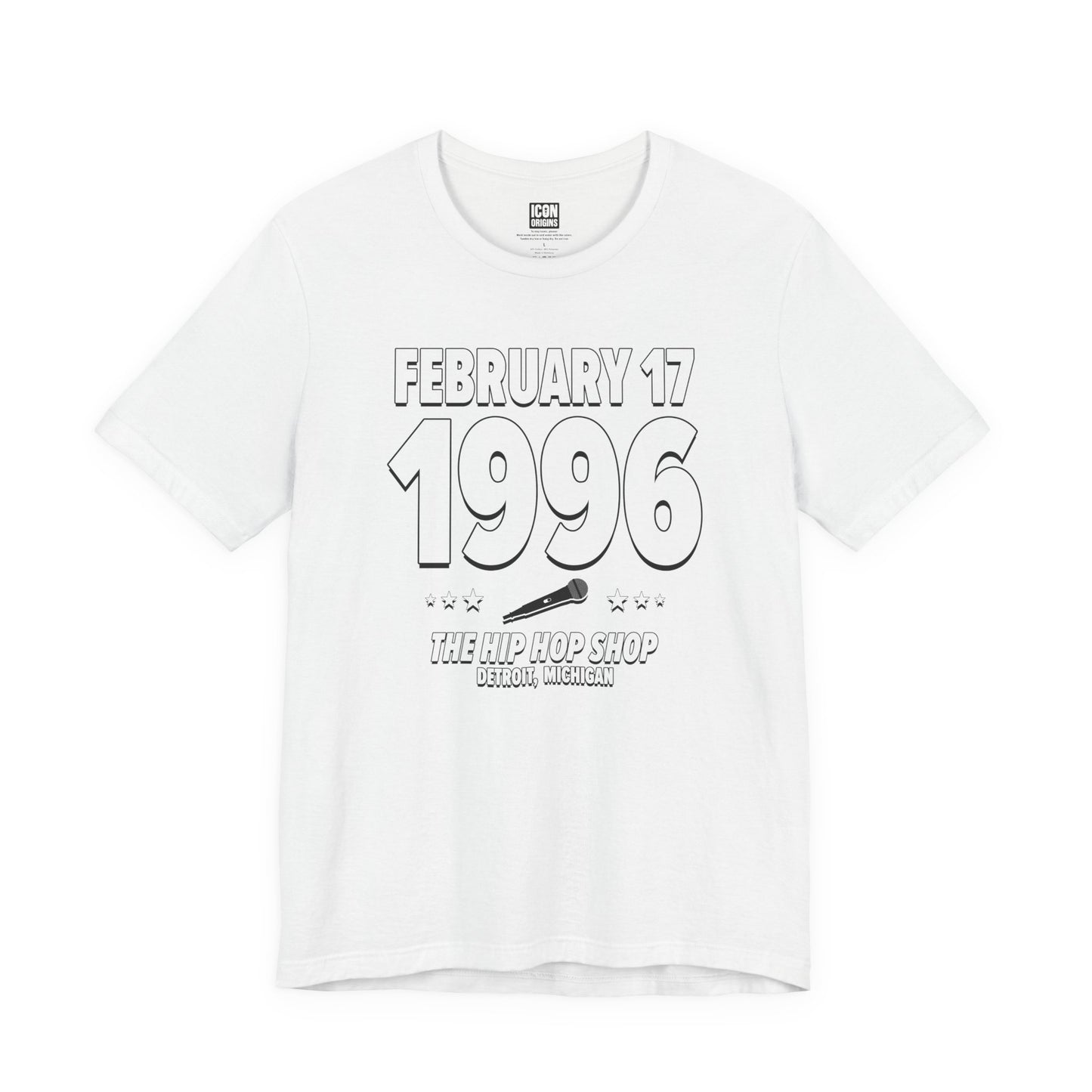 Motor City Cipher – 1996 – Origin Tee (Black & White)