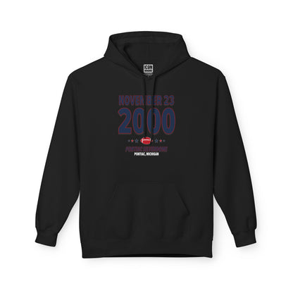 New England Football – November 23, 2000 – Hoodie (Black & White)