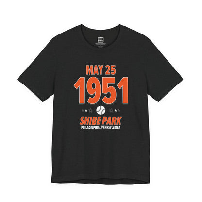 San Francisco Baseball – May 25, 1951 – Origin Tee (Black & White)