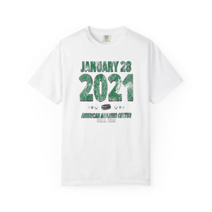 Dallas Hockey – January 28, 2021 – Comfort Colors (Black & White)