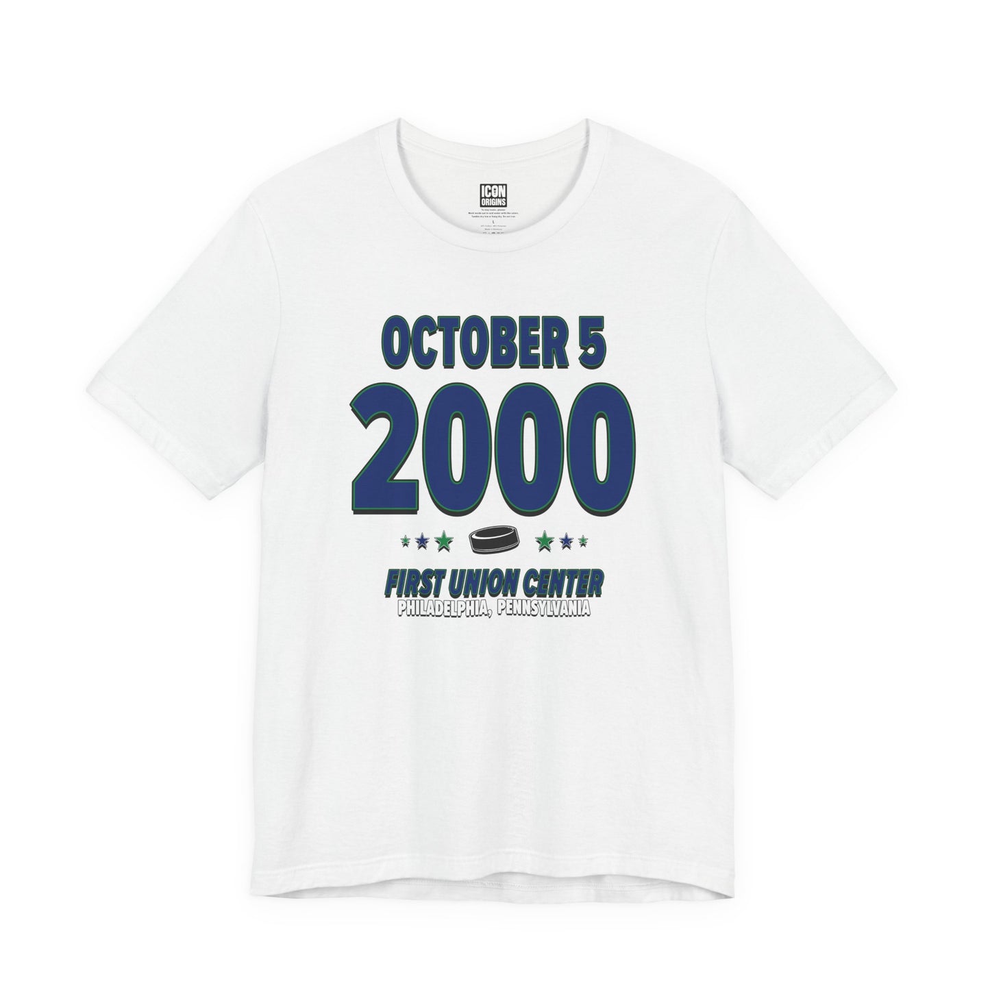 Vancouver Hockey – October 5, 2000 – Origin Tee (Black & White)