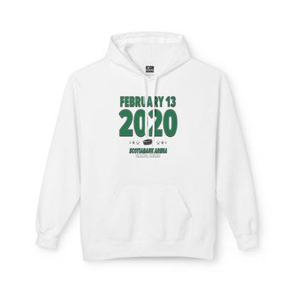 Dallas Hockey – February 13, 2020 – Hoodie (Black & White)