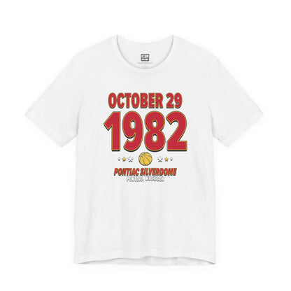 Atlanta Basketball – October 29, 1982 – Origin Tee (Black & White)