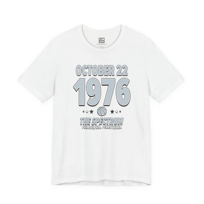 San Antonio Basketball – October 22, 1976 – Origin Tee (Black & White)