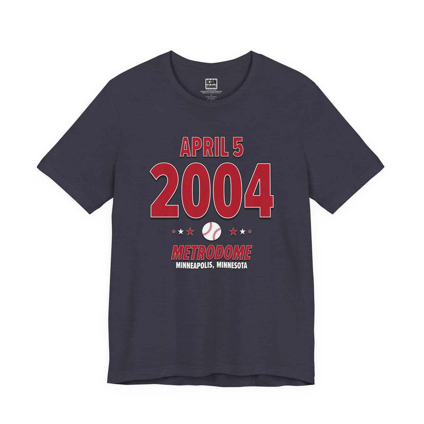 Minnesota Baseball – April 5, 2004 – Origin Tee