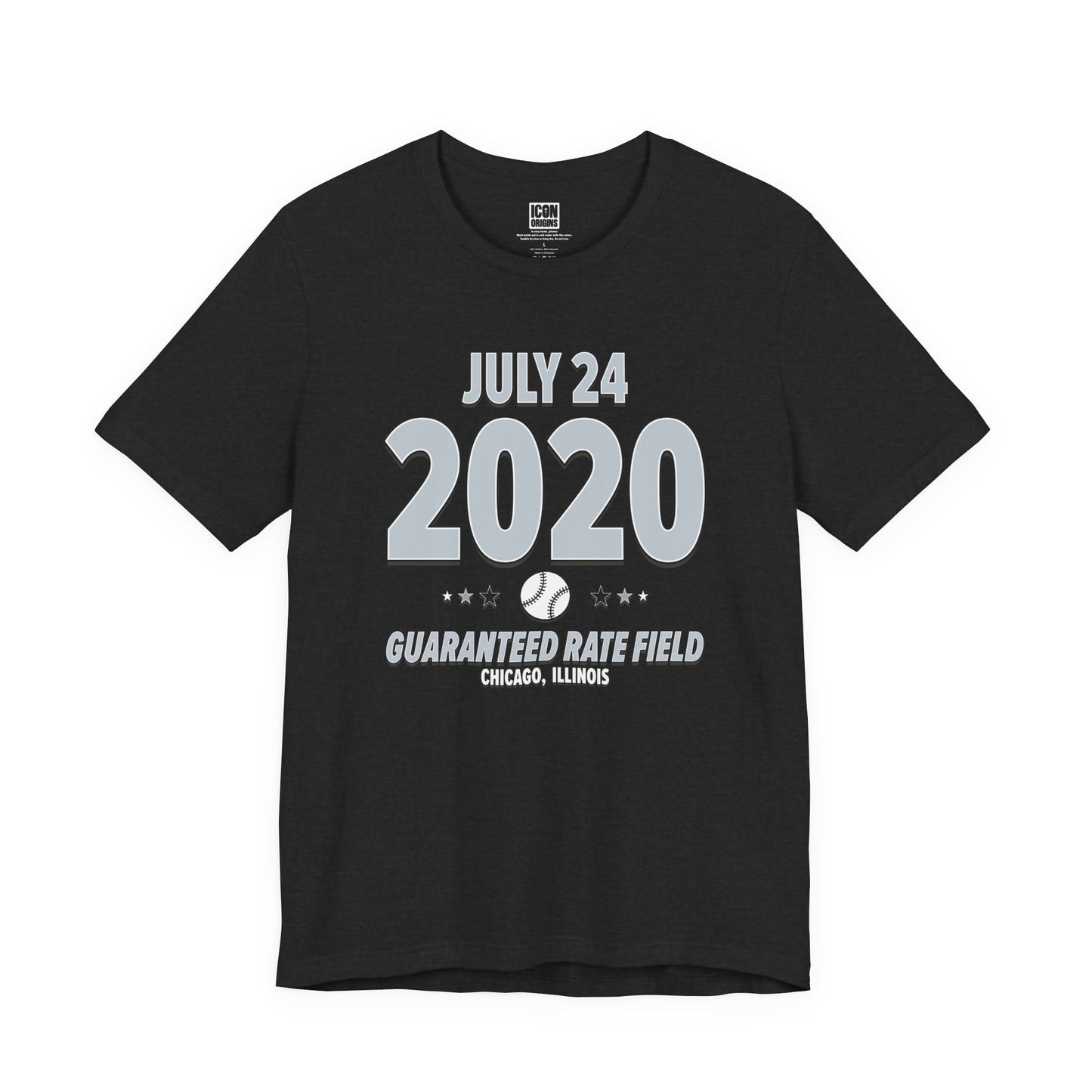 Chicago Baseball – July 24, 2020 – Origin Tee (Black & White)