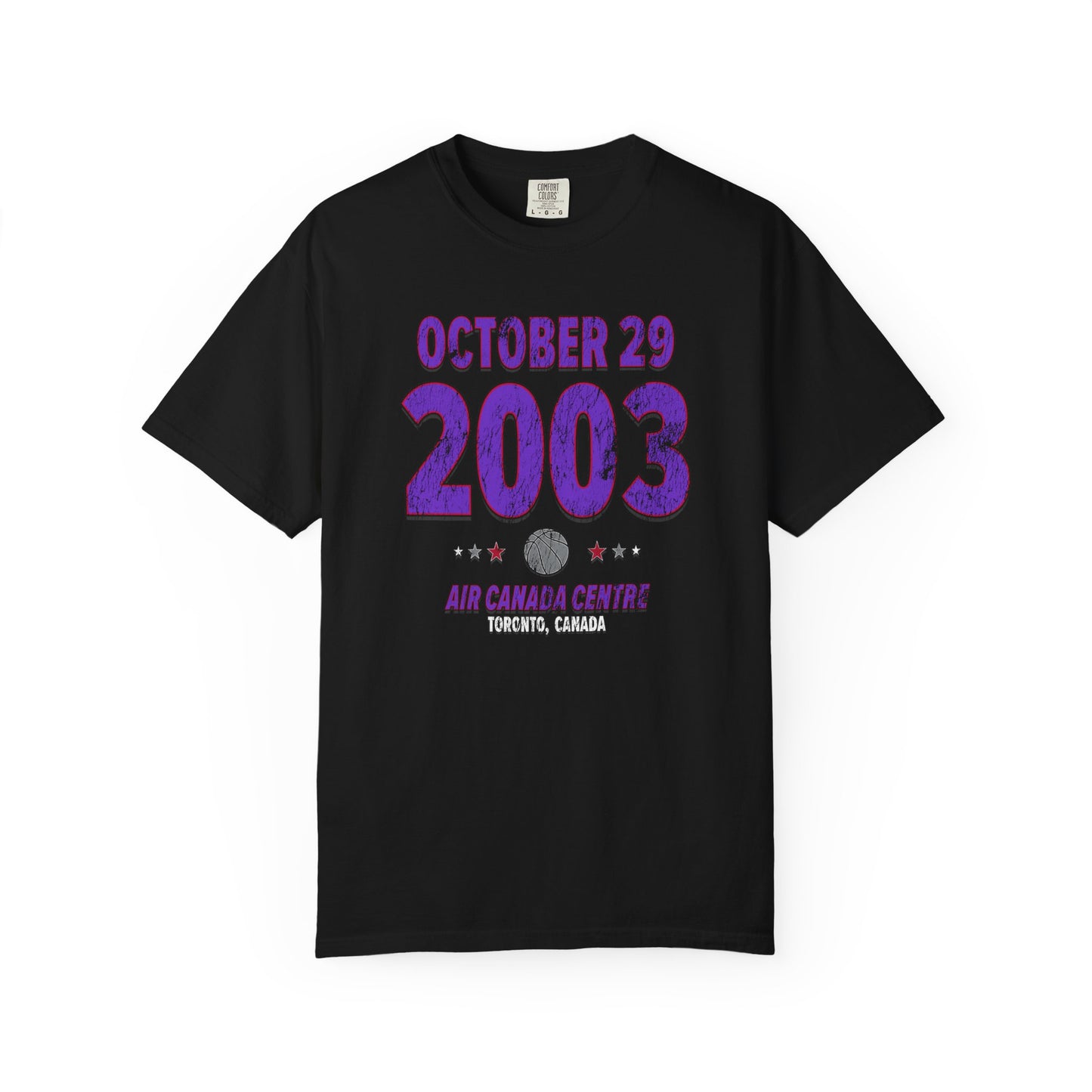 Toronto Basketball – October 29, 2003 – Comfort Colors (Black & White)