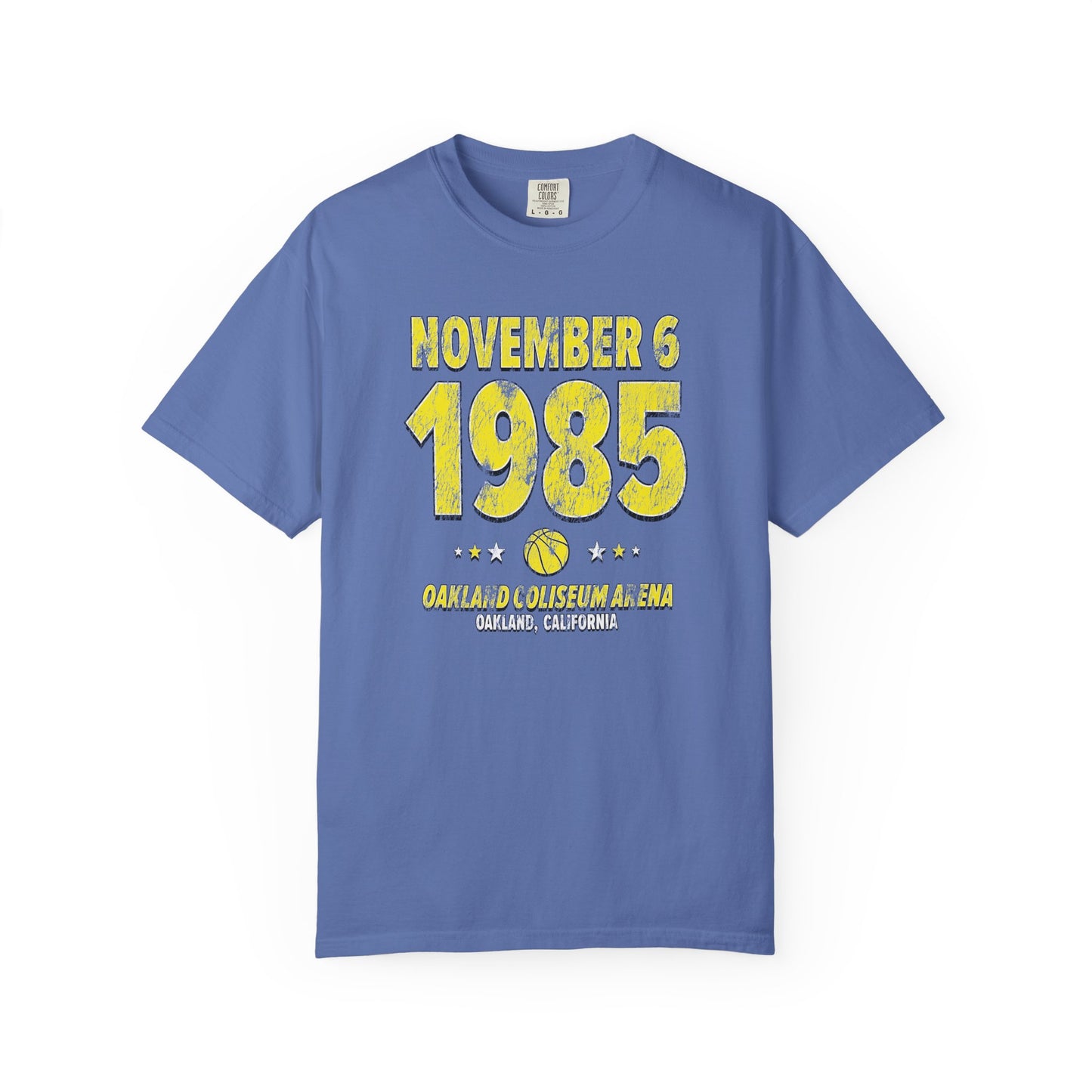 Golden State Basketball – November 6, 1985 – Comfort Colors