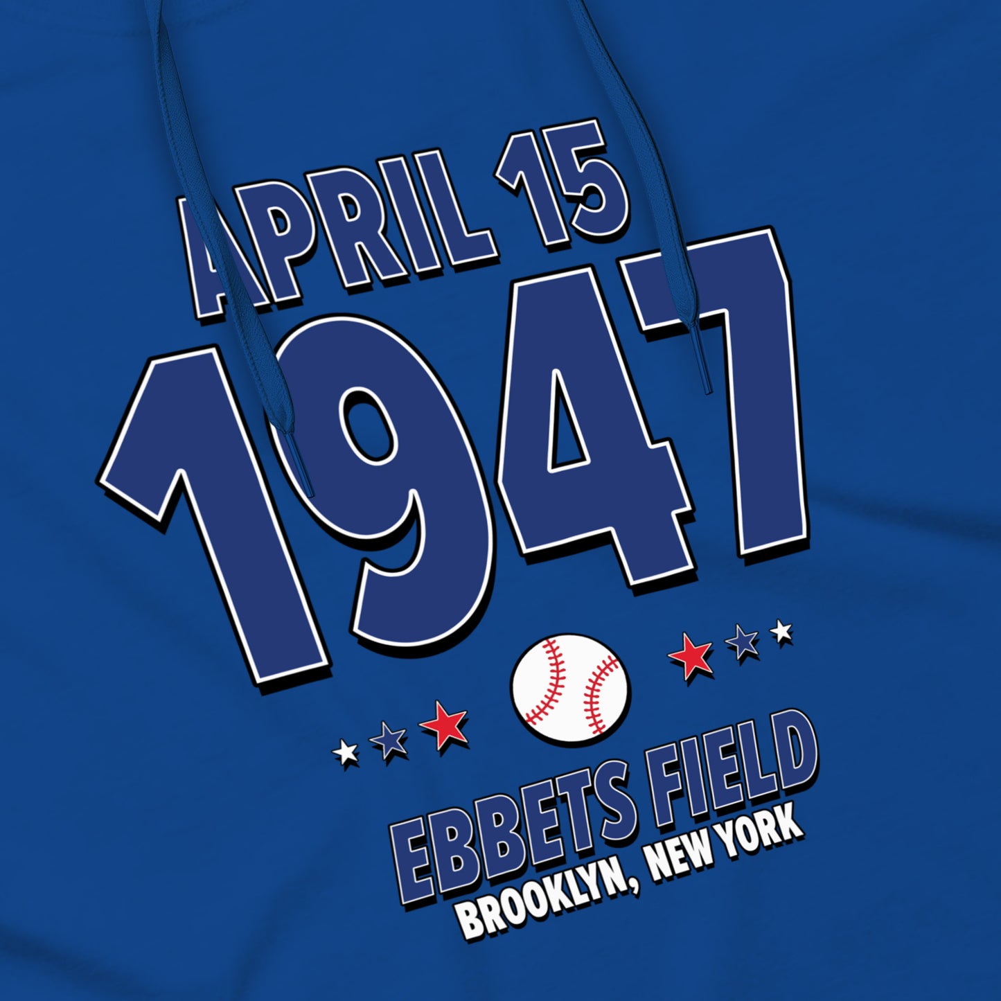 Brooklyn Baseball – April 15, 1947 – Hoodie