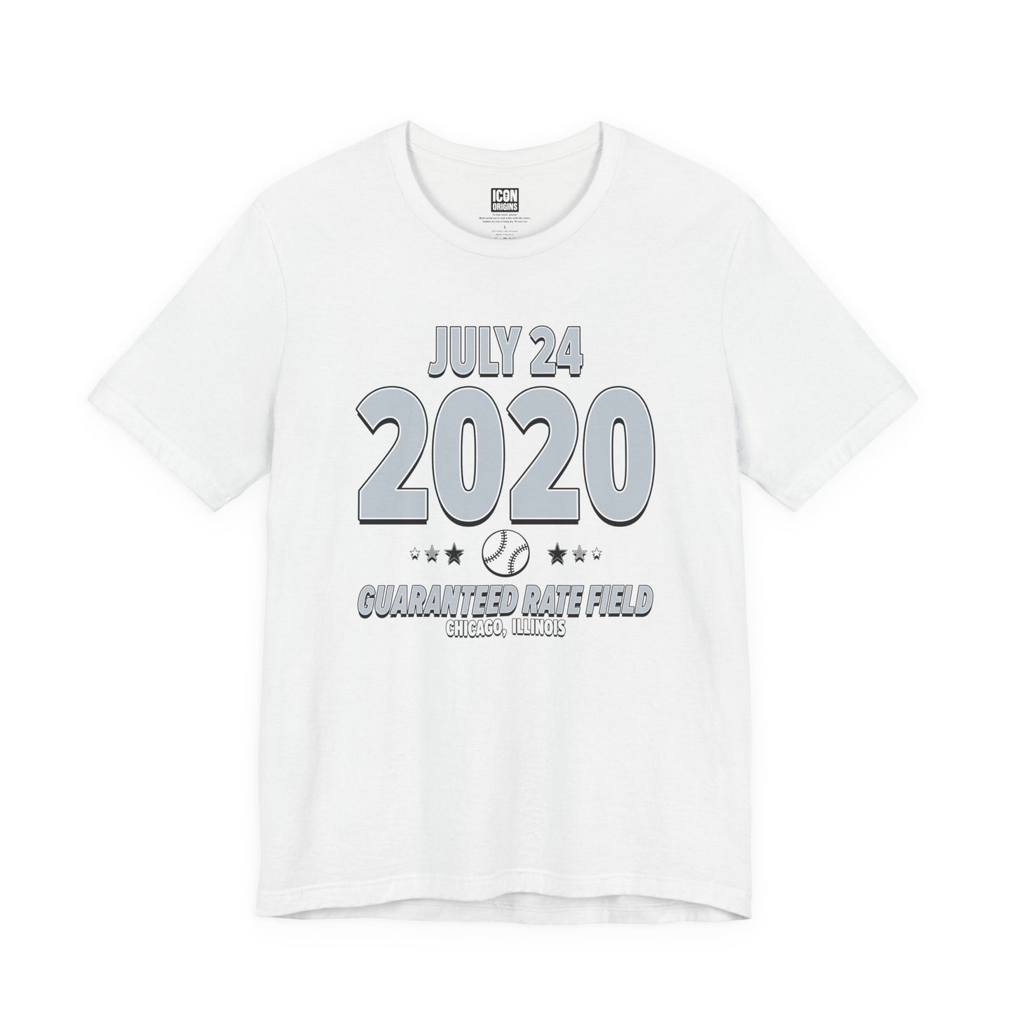 Chicago Baseball – July 24, 2020 – Origin Tee (Black & White)