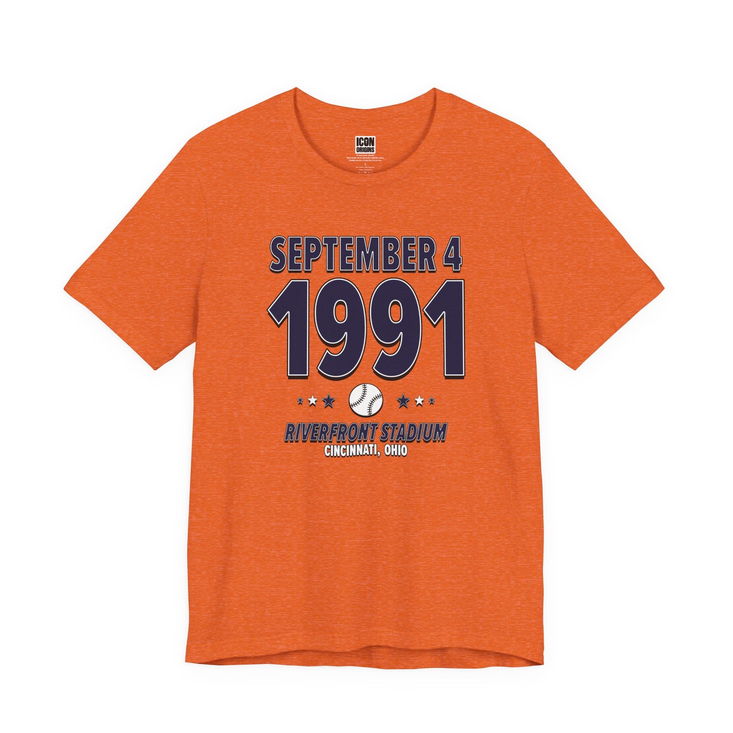 Houston Baseball – September 4, 1991 – Origin Tee