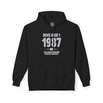 Los Angeles Football – November 1, 1987 – Hoodie (Black & White)