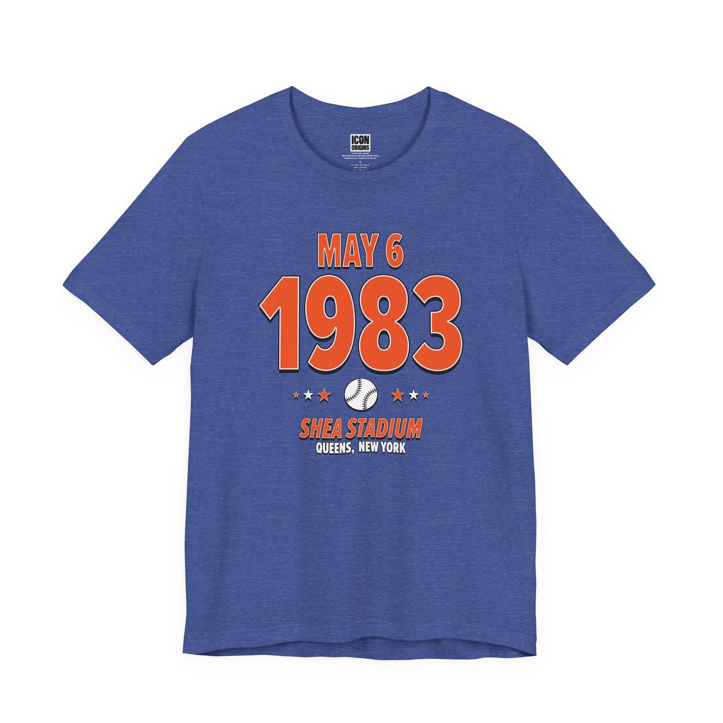 New York Baseball – May 6, 1983 – Origin Tee