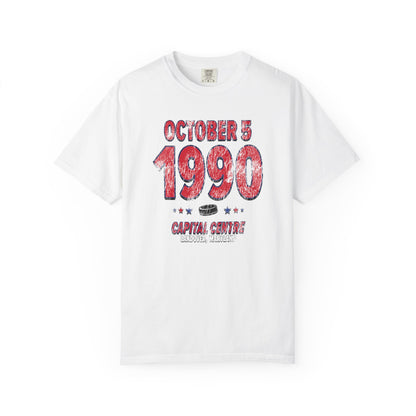 Washington Hockey – October 5, 1990 – Comfort Colors (Black & White)