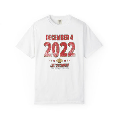 San Francisco Football – December 4, 2022 – Comfort Colors (Black & White)