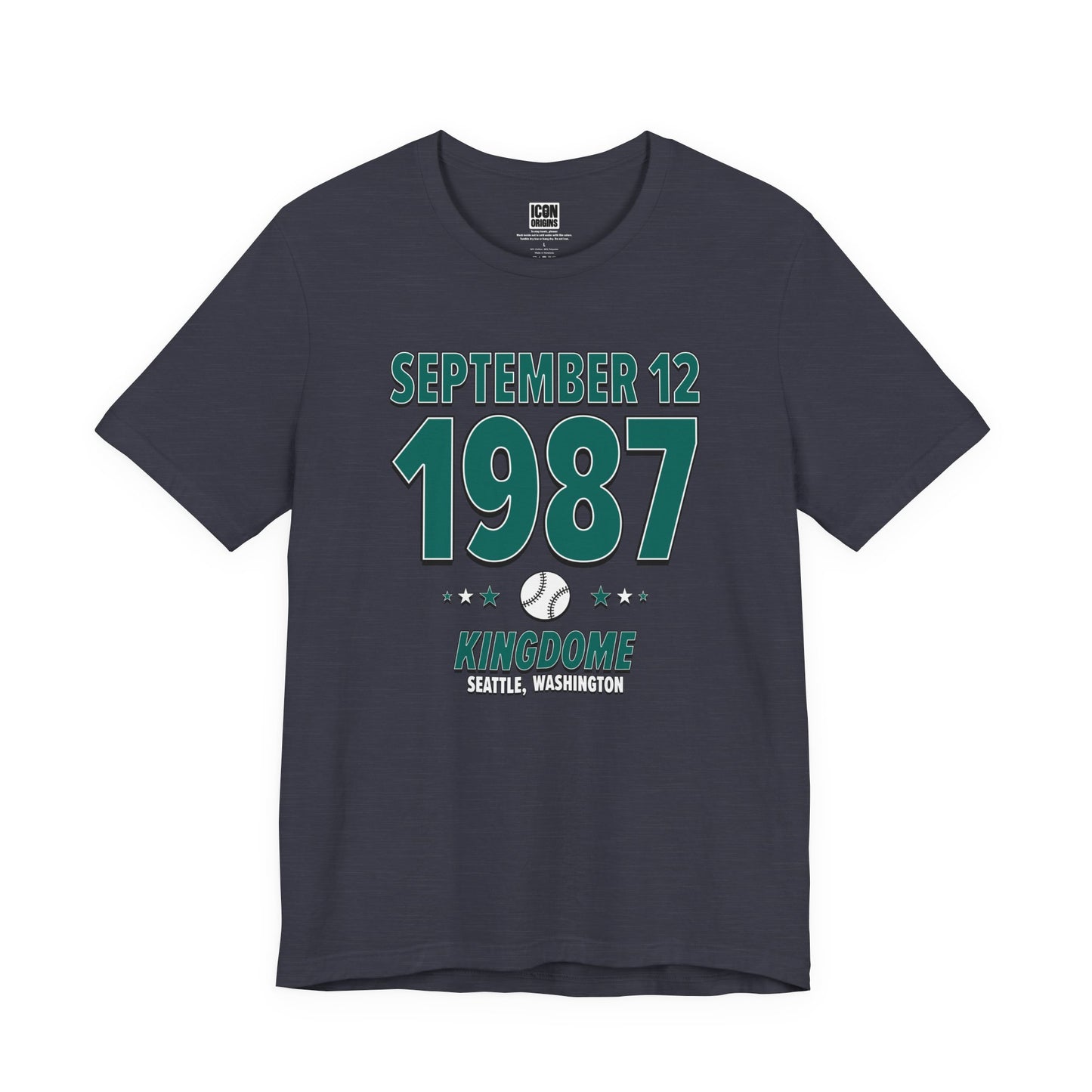 Seattle Baseball – September 12, 1987 – Origin Tee