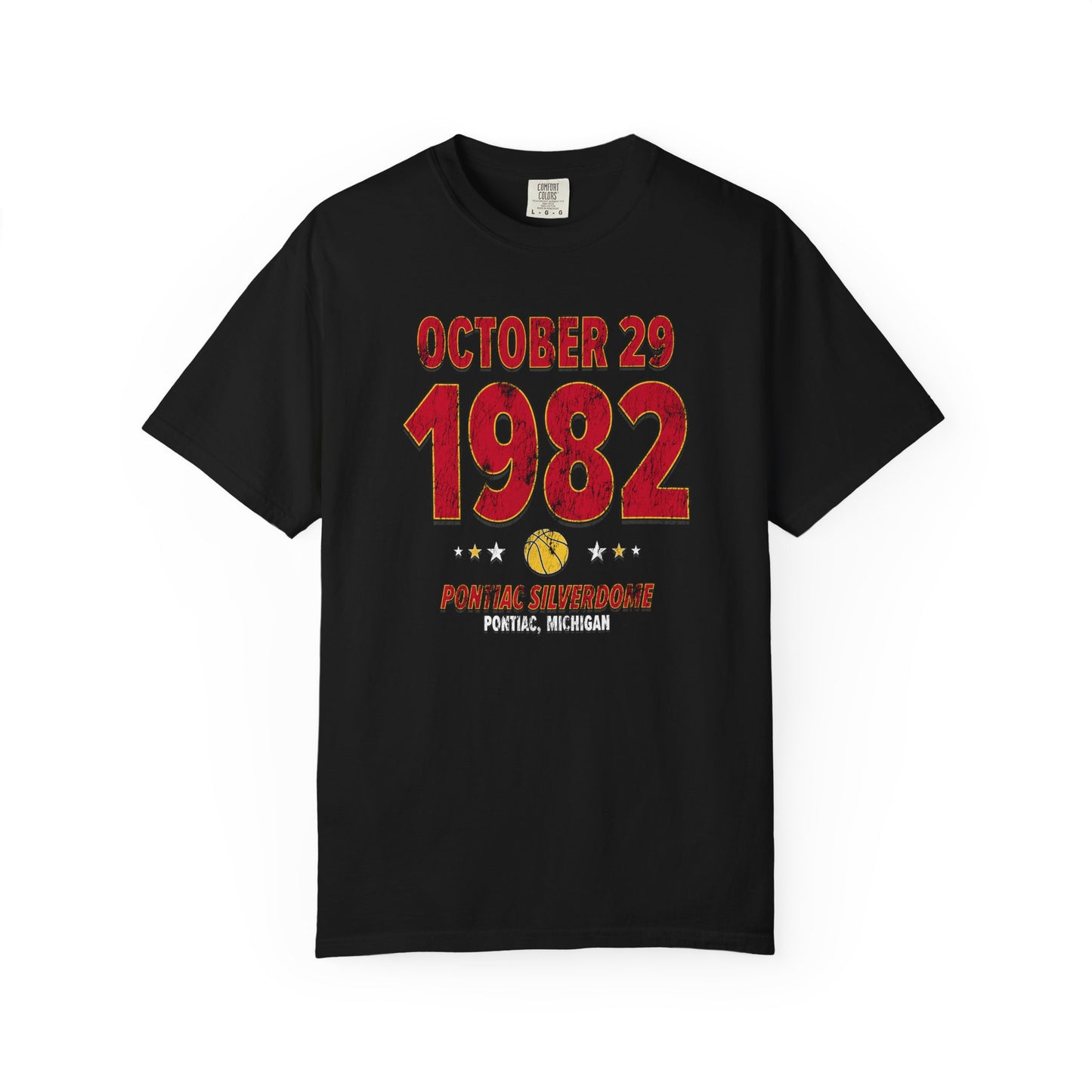 Atlanta Basketball – October 29, 1982 – Comfort Colors (Black & White)